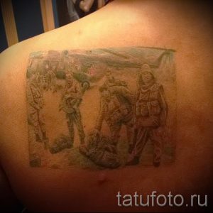 фото тат вдв - вариант фото тату зпецназ вдв - фото 19374 tatufoto.ru