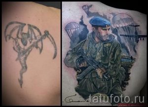 фото тат вдв - вариант фото тату зпецназ вдв - фото 57401 tatufoto.ru