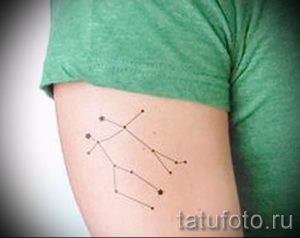 фото - тату близнецы созвездие - вариант 1052 tatufoto.ru