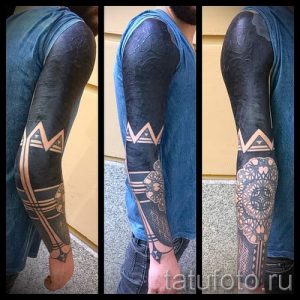 фото - тату крутые на локтях - пример 8445 tatufoto.ru
