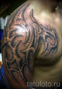 фото - трайбл тату 3д - пример для статьи про значение 2072 tatufoto.ru