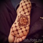 хной на ноге рисунки - варианты временной тату хной от 05082016 1282 tatufoto.ru