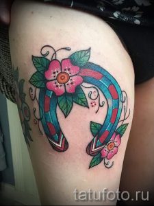 Horseshoe Tattoo photo - tatouage porter chance bonheur amour 2014 tatufoto.ru
