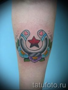 Hufeisen-Tätowierung - Tattoo Glück bringen Glück Liebe 1017 tatufoto.ru