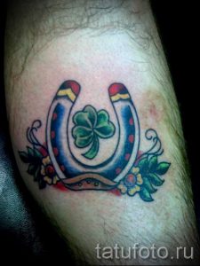 Hufeisen-Tätowierung - Tattoo Glück bringen Glück Liebe 3019 tatufoto.ru
