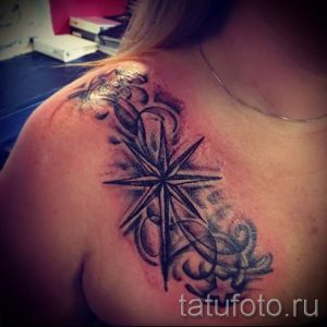 Star Tattoo photo - a symbol of good luck tattoo 1031 tatufoto.ru