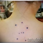 Stern-Tätowierung Foto - ein Symbol für Glück Tattoo 1033 tatufoto.ru