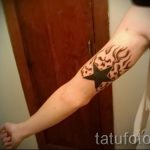 Stern-Tätowierung Foto - ein Symbol für Glück Tattoo 2034 tatufoto.ru