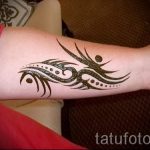 einfache Henna-Tattoo - Beispielfoto des fertigen Tätowierung 02092016 1007 tatufoto.ru