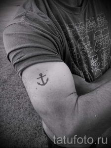 einfache Tattoos für Männer - Beispielfoto des fertigen Tätowierung 02092016 1033 tatufoto.ru