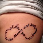 einfache Unendlichkeit Tätowierung - Fotos der fertigen Tätowierung 02092016 1038 tatufoto.ru