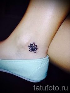 fleurs de tatouage simples - photos du tatouage fini 02092016 2042 tatufoto.ru