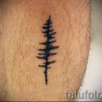 kleine einfache Tattoo - ein Foto des fertigen Tätowierung 02092016 1045 tatufoto.ru