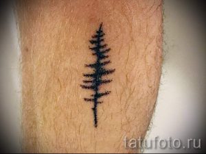 kleine einfache Tattoo - ein Foto des fertigen Tätowierung 02092016 1045 tatufoto.ru