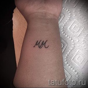 most simple tattoo - Photo example of the finished tattoo 02092016 1055 tatufoto.ru