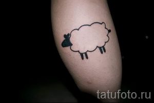 simple black tattoo - a photo of the finished tattoo 02092016 1062 tatufoto.ru