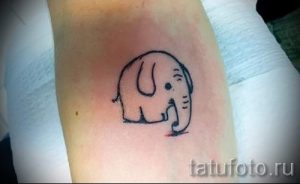 simple, tatouage noir - une photo du tatouage fini 02092016 1101 tatufoto.ru