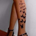 simple, tatouage sur la jambe - une photo du tatouage fini 02092016 2106 tatufoto.ru