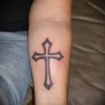 simple, tatouage sur son avant-bras - une photo du tatouage fini 02092016 1110 tatufoto.ru