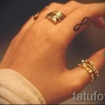simples tatouages pour les filles - une photo du tatouage fini 02092016 2116 tatufoto.ru