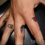 small tattoo gun - photo of the finished tattoo 01092016 2033 tatufoto.ru