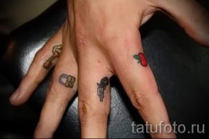 small tattoo gun - photo of the finished tattoo 01092016 2033 tatufoto.ru