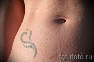 tattoo on appendicitis - Photo example of the finished tattoo 01092016 1006 tatufoto.ru