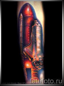 tattoo space - photos of the finished tattoo 1025 tatufoto.ru