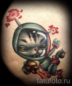 tattoo space - photos of the finished tattoo 3027 tatufoto.ru