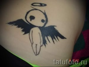 très simple tatouage - une photo du tatouage fini 02092016 2126 tatufoto.ru
