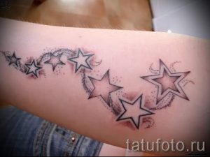 Тату Звезда фото - символ счастья и удачи тату 3089 tatufoto.ru