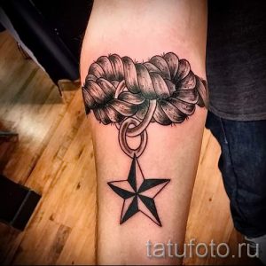 Тату Звезда фото - тату для удачи счастья любви денег 3106 tatufoto.ru