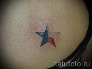 Тату Звезда фото - тату знак удачи и везения 1109 tatufoto.ru