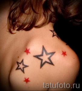 Тату Звезда фото - тату которые приносят удачу в жизни 5118 tatufoto.ru
