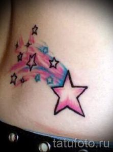 Тату Звезда фото - тату на везение и удачу 5123 tatufoto.ru