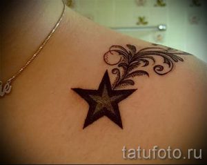 Тату Звезда фото - тату на счастье и удачу фото 5128 tatufoto.ru