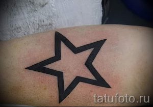 Тату Звезда фото - тату на удачу и деньги 1129 tatufoto.ru