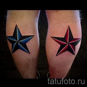 Тату Звезда фото - тату на удачу и деньги 4132 tatufoto.ru