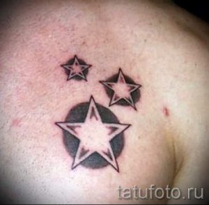Тату Звезда фото - тату на удачу и деньги 5133 tatufoto.ru