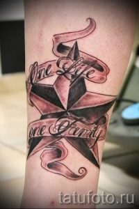 Тату Звезда фото - тату на удачу и любовь 1139 tatufoto.ru