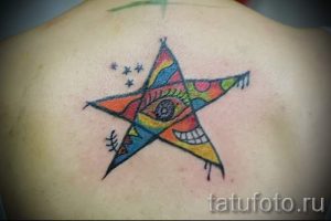 Тату Звезда фото - тату на удачу и любовь 2140 tatufoto.ru