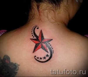 Тату Звезда фото - тату на удачу и любовь 3141 tatufoto.ru