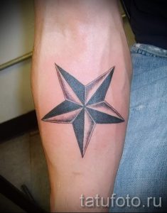 Тату Звезда фото - тату привлекающие деньги и удачу 4152 tatufoto.ru