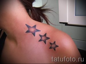 Тату Звезда фото - тату символизирующие удачу 3156 tatufoto.ru