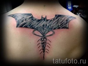 Тату Кадуцей фото - символ счастья и удачи тату фото 4172 tatufoto.ru