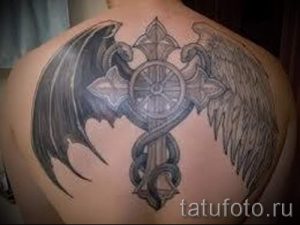 Тату Кадуцей фото - символы приносящие удачу тату 1174 tatufoto.ru