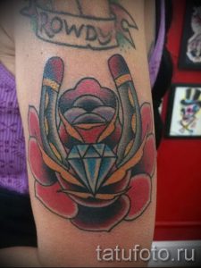 Тату Подкова фото - тату на удачу богатство счастье 3229 tatufoto.ru