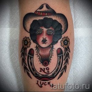 Тату Подкова фото - тату на удачу в жизни 6240 tatufoto.ru