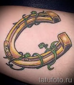 Тату Подкова фото - тату на удачу в играх 3245 tatufoto.ru