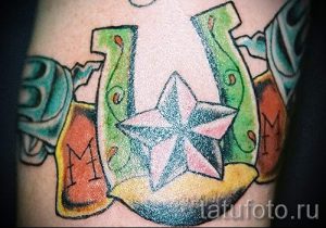 Тату Подкова фото - тату на удачу в играх 6248 tatufoto.ru